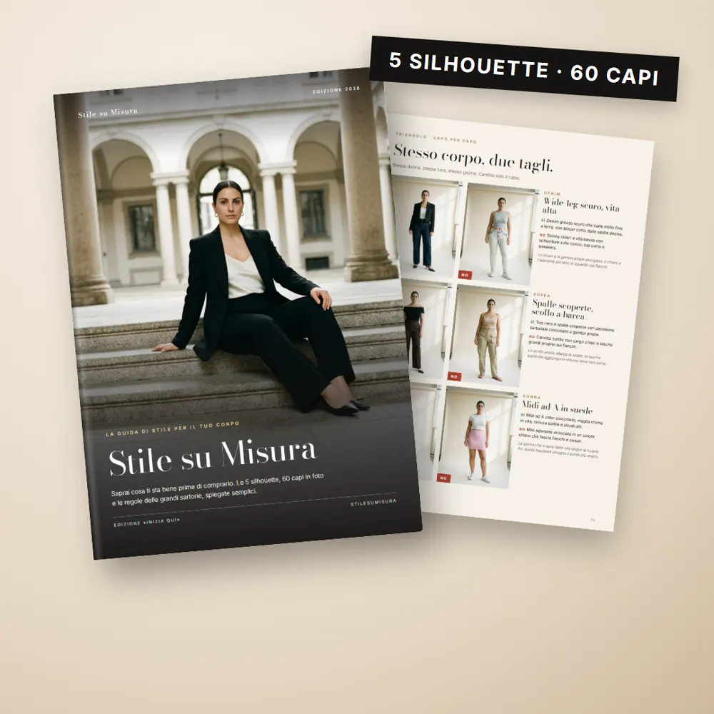 La guida Stile su Misura, copertina e pagine interne